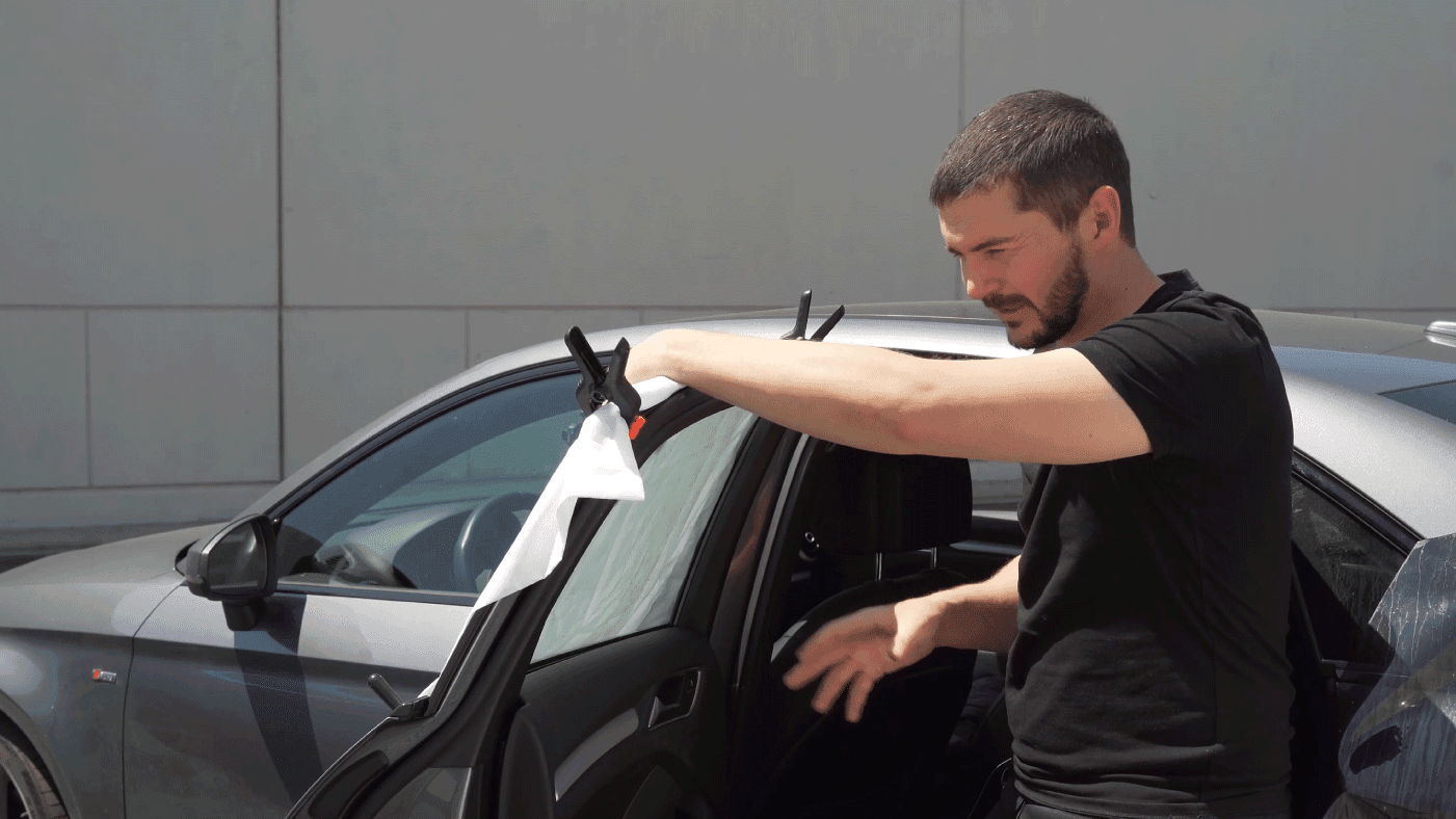 Mobile Training — Squeegee Technique — Outdoors